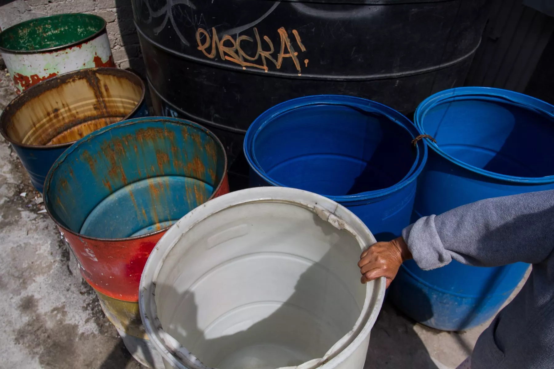 Agua en la CDMX