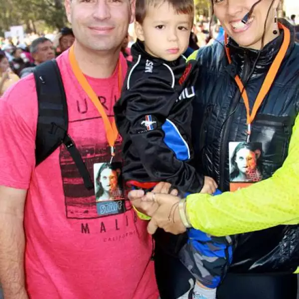 Brian Shumate con Priscila Shumate y Brian Shumate