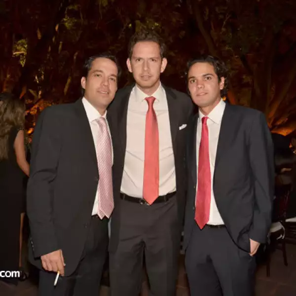 Santiago Ángel,Luis Eduardo Martínez,Héctor Franco