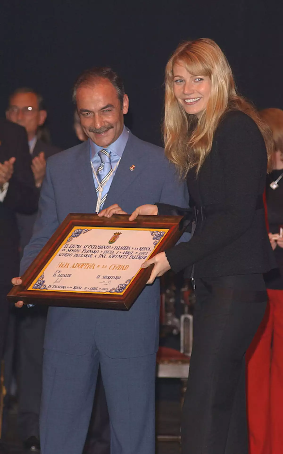 Gwyneth Paltrow Receives Key To Talavera de la Reina