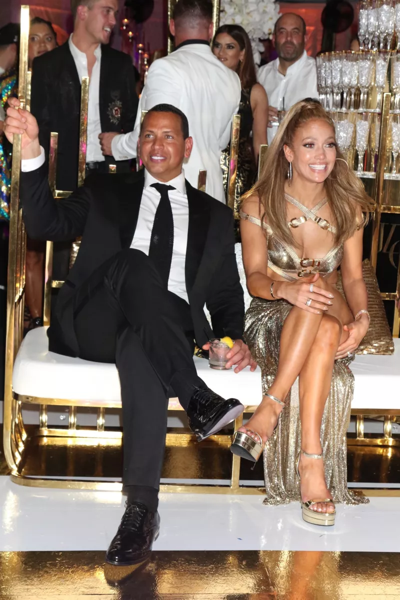 Alex Rodriguez y Jennifer Lopez