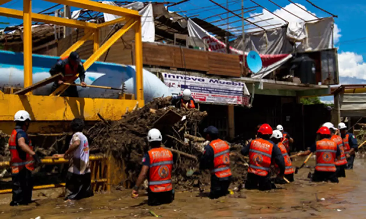 Los tormentas en el país dejaron daños por más de 75,000 millones de pesos, según los primeros cálculos. (Foto: Notimex)
