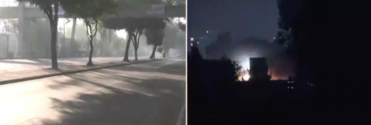 Suspenden clases en CCH Azcapotzalco por Incendio en el Vaso Regulador "El Cristo", Naucalpan