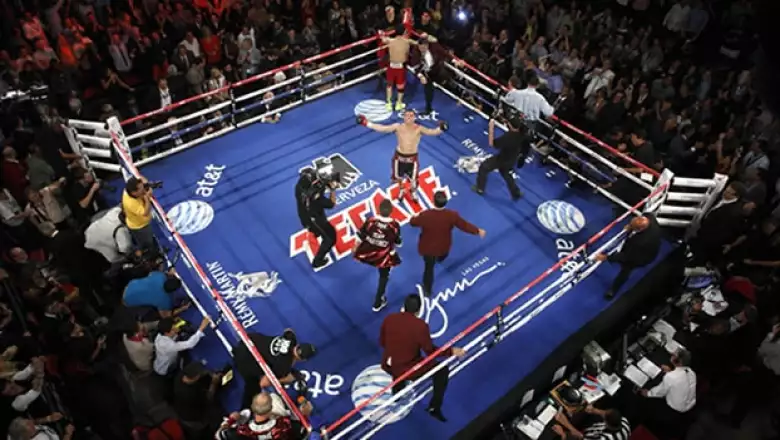 Combate entre Julio Cesar Chavez y Sergio Martínez