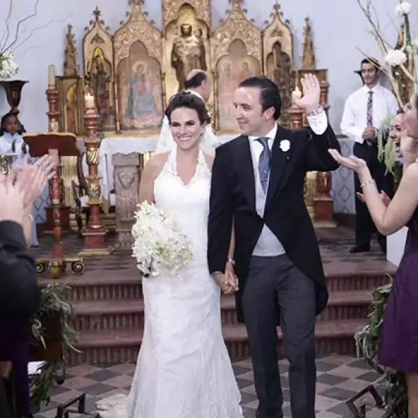 María José Laris y Roberto Güitrón