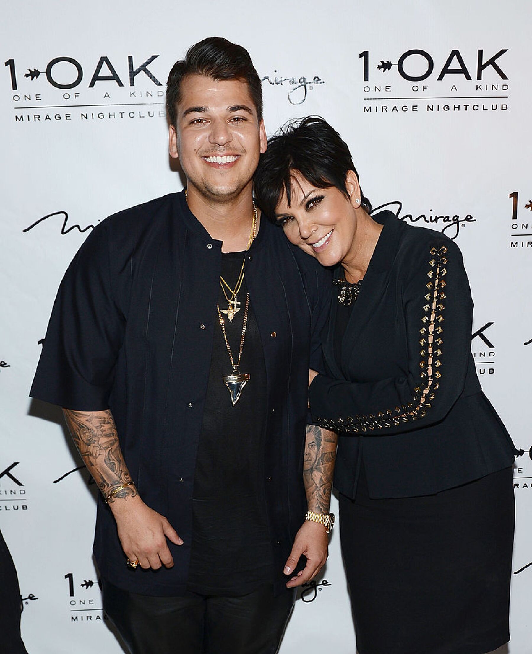Kris Jenner presume que su hijo Rob Kardashian es un gran papá