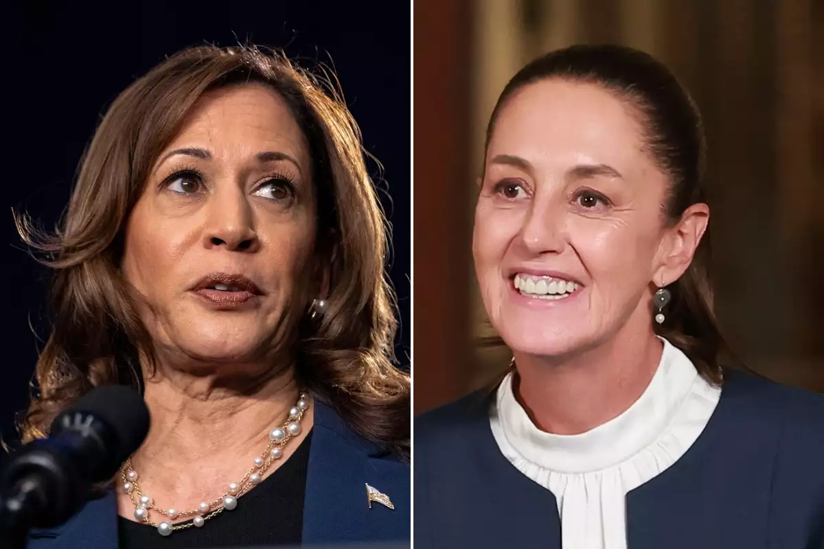 Kamala Harris y Claudia Sheinbaum