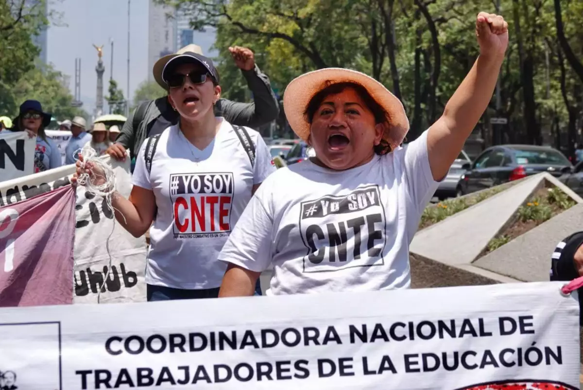Manifestaciones de la CNTE hoy en CDMX, estas son las vialidades afectadas