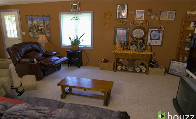 Así lucía la casa antes de la transformación.