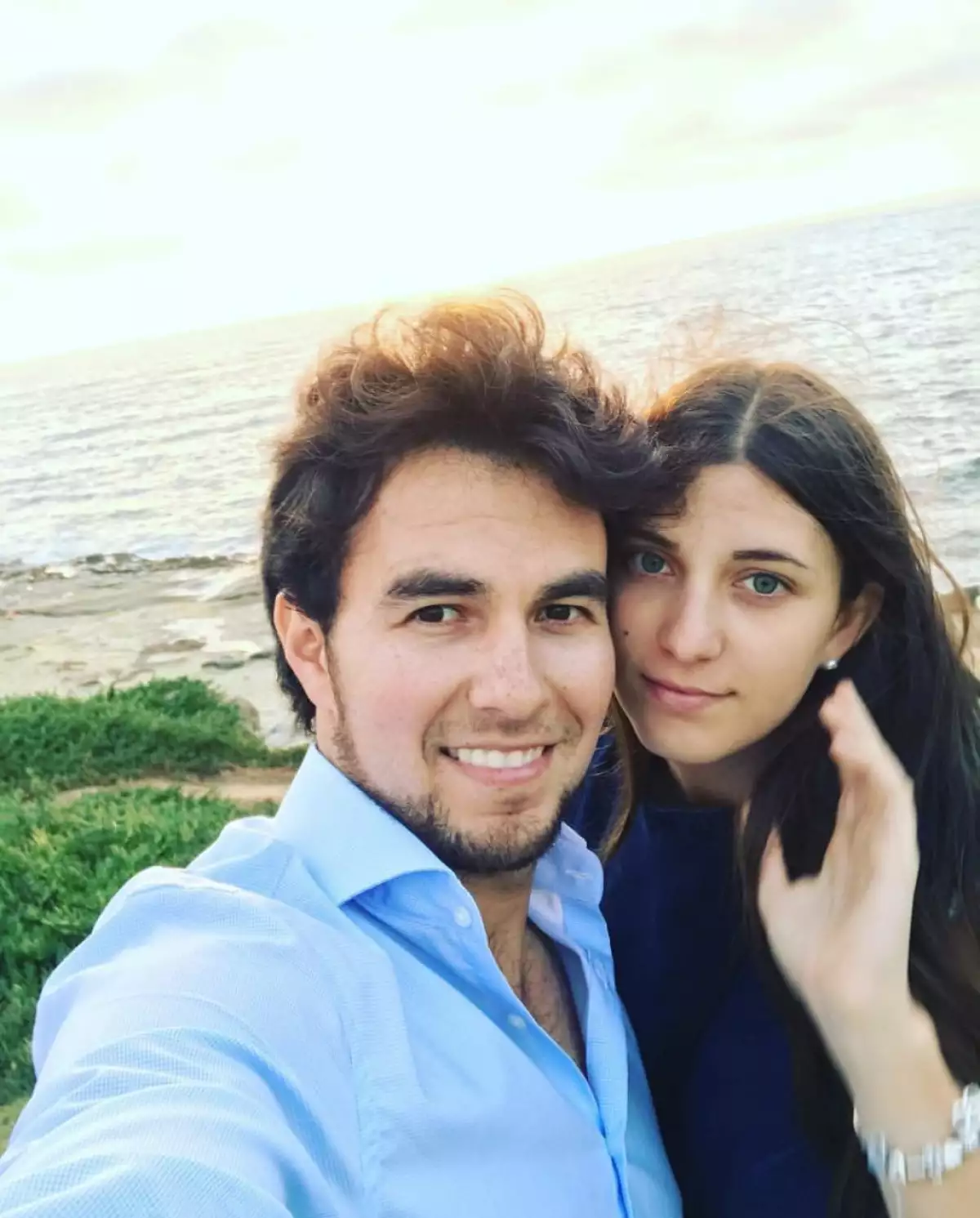 Sergio 'Checo' Péreez llega al altar de la mano de Carola Martínez