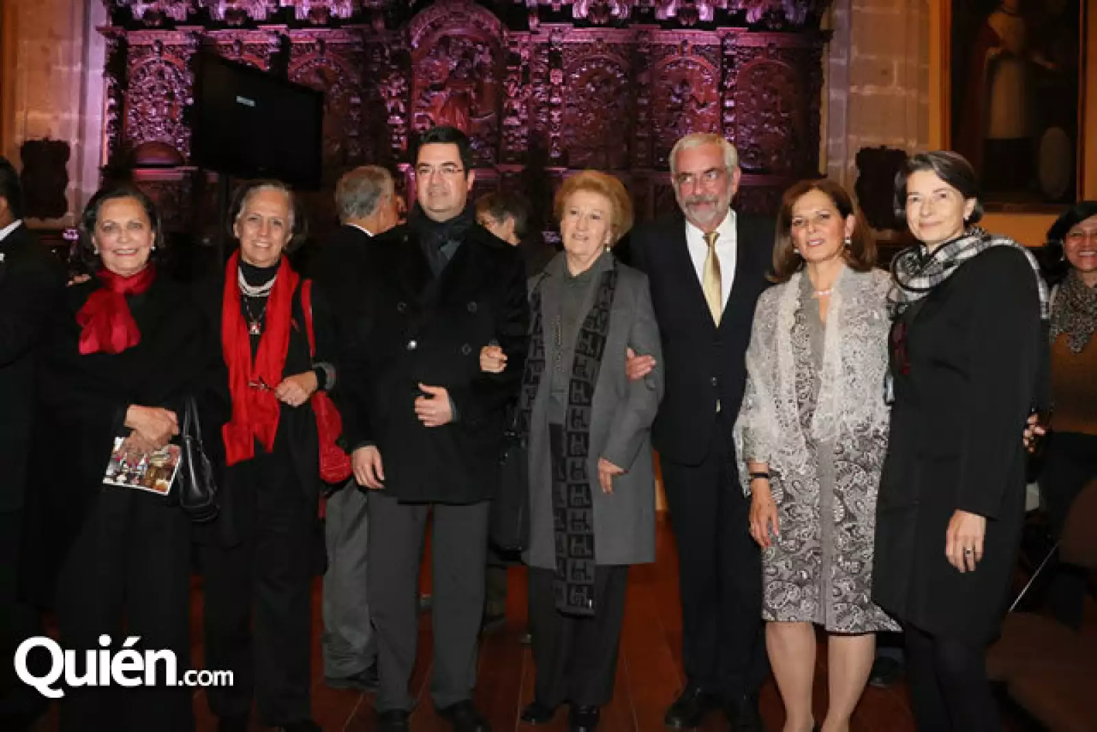 Celia Chávez, Bertha Cea Echenique, Justo Fernández Garibay, Cristina Artigas, Enrique Graue Wiechers, María Irma Iturbide Robles y Josefina Laris