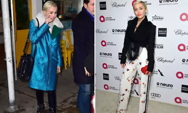 Sus outifts han sido más recatados de lo normal.