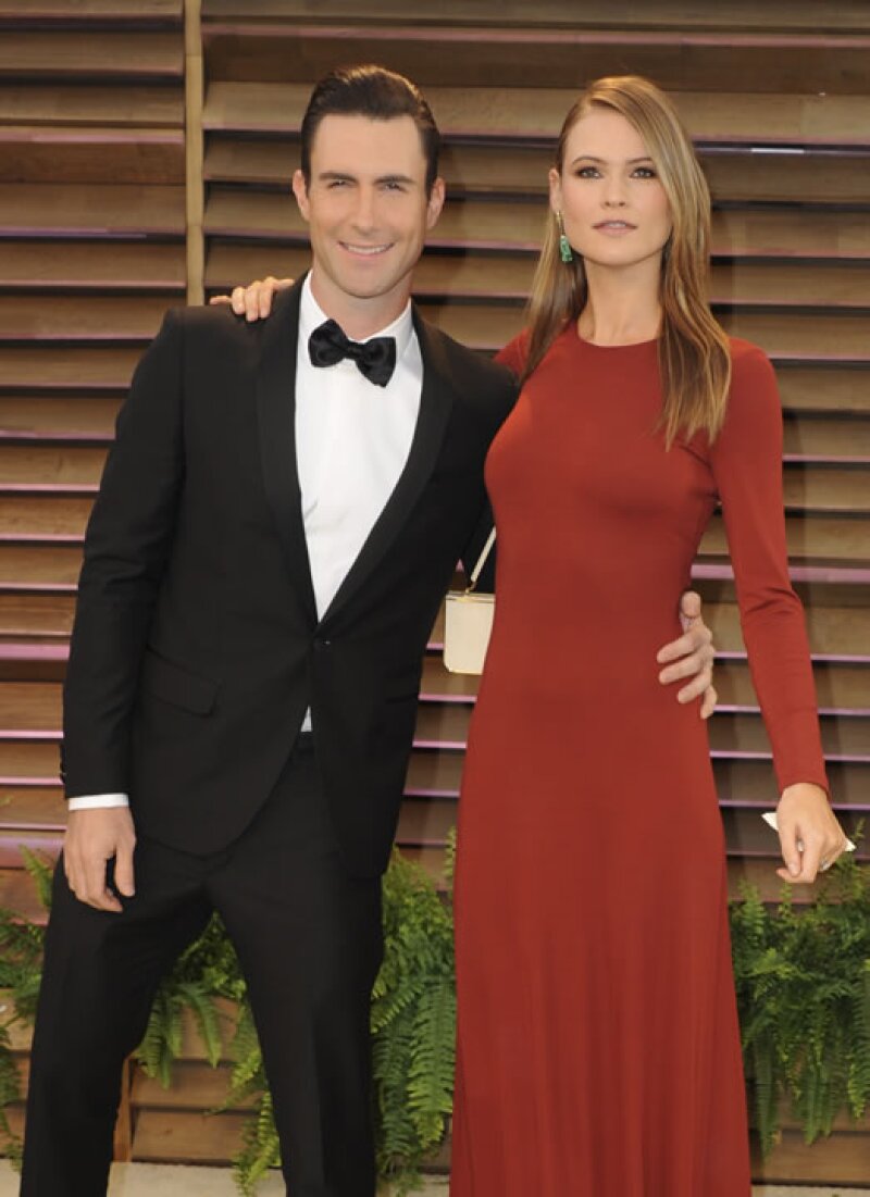 Adam Levine y Behati Prinsloo