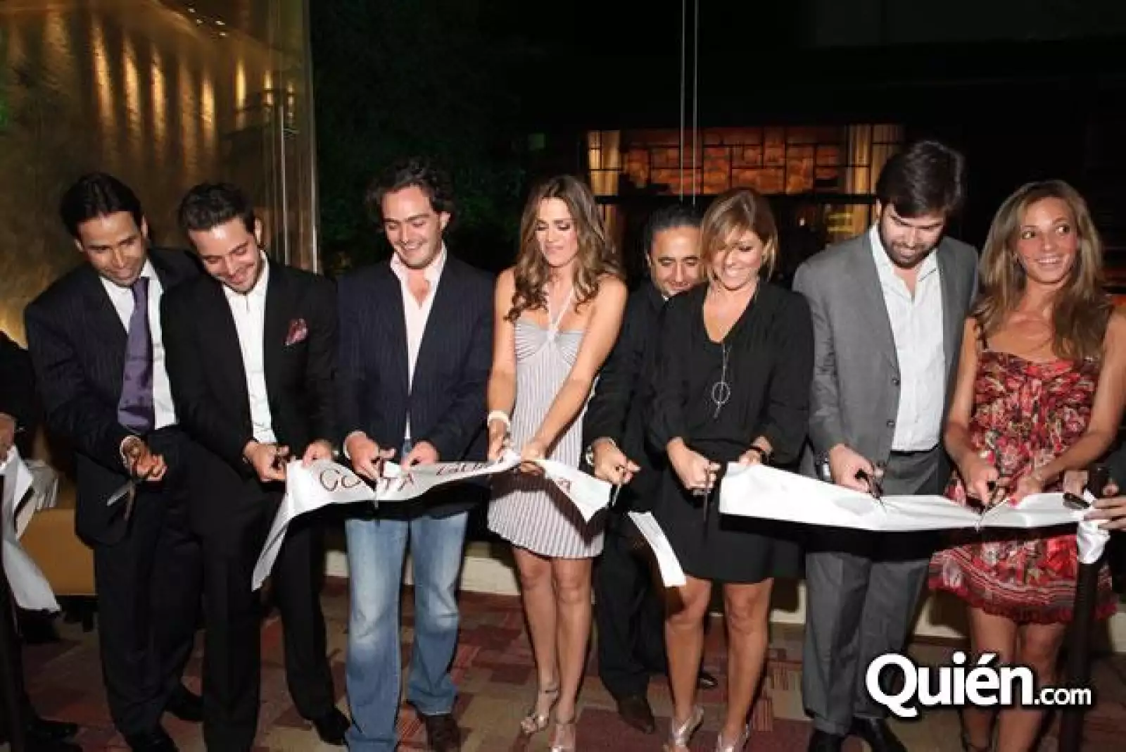 Bernardo Martínez,Diego Cuaik,Pepe Cuaik,Luz Elena González,Abraham Cababie,Jenny Cababie,Eduardo Martínez,Chantal Anfossi de Martinez