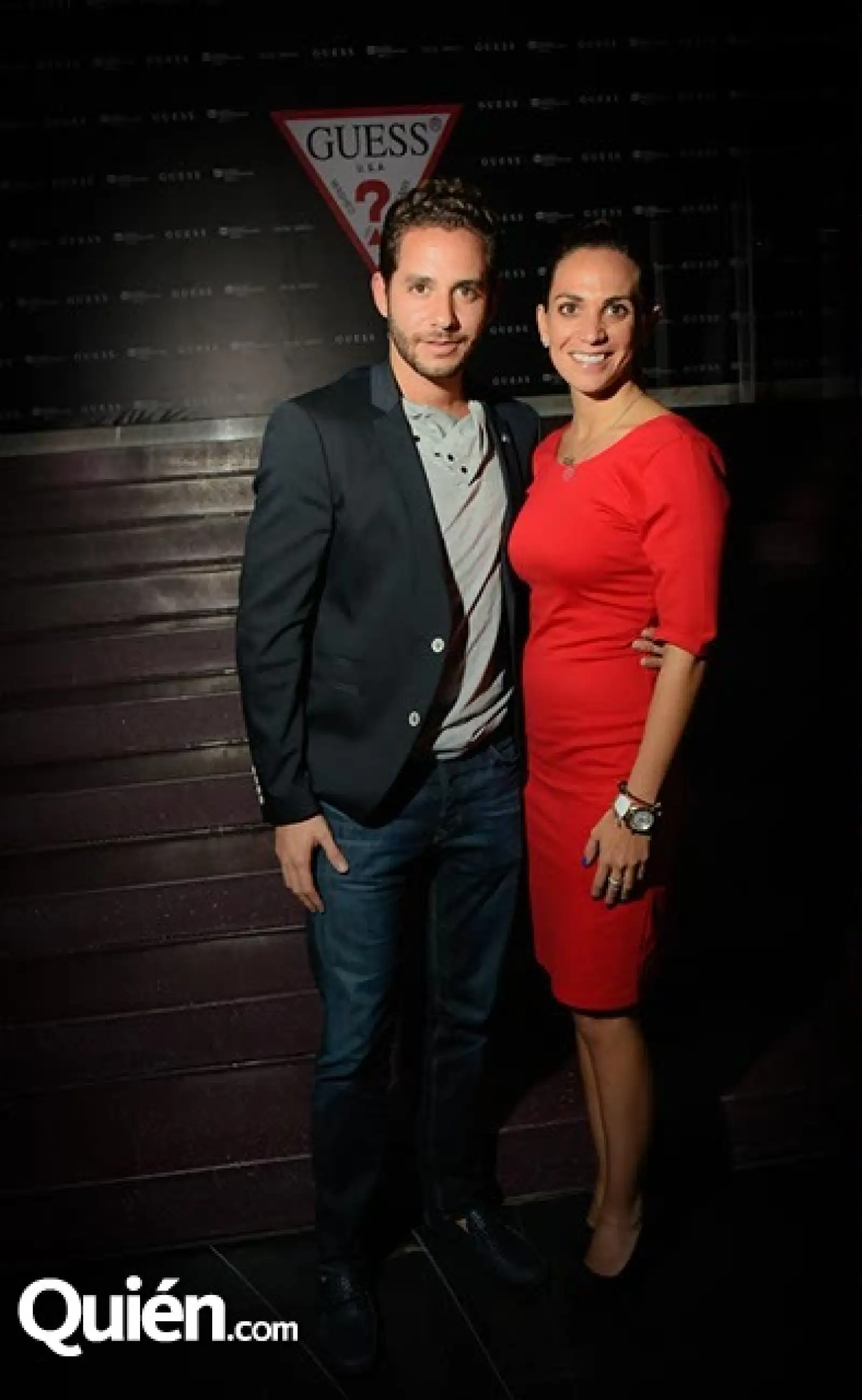 Pedro León y Daniela González Treviño