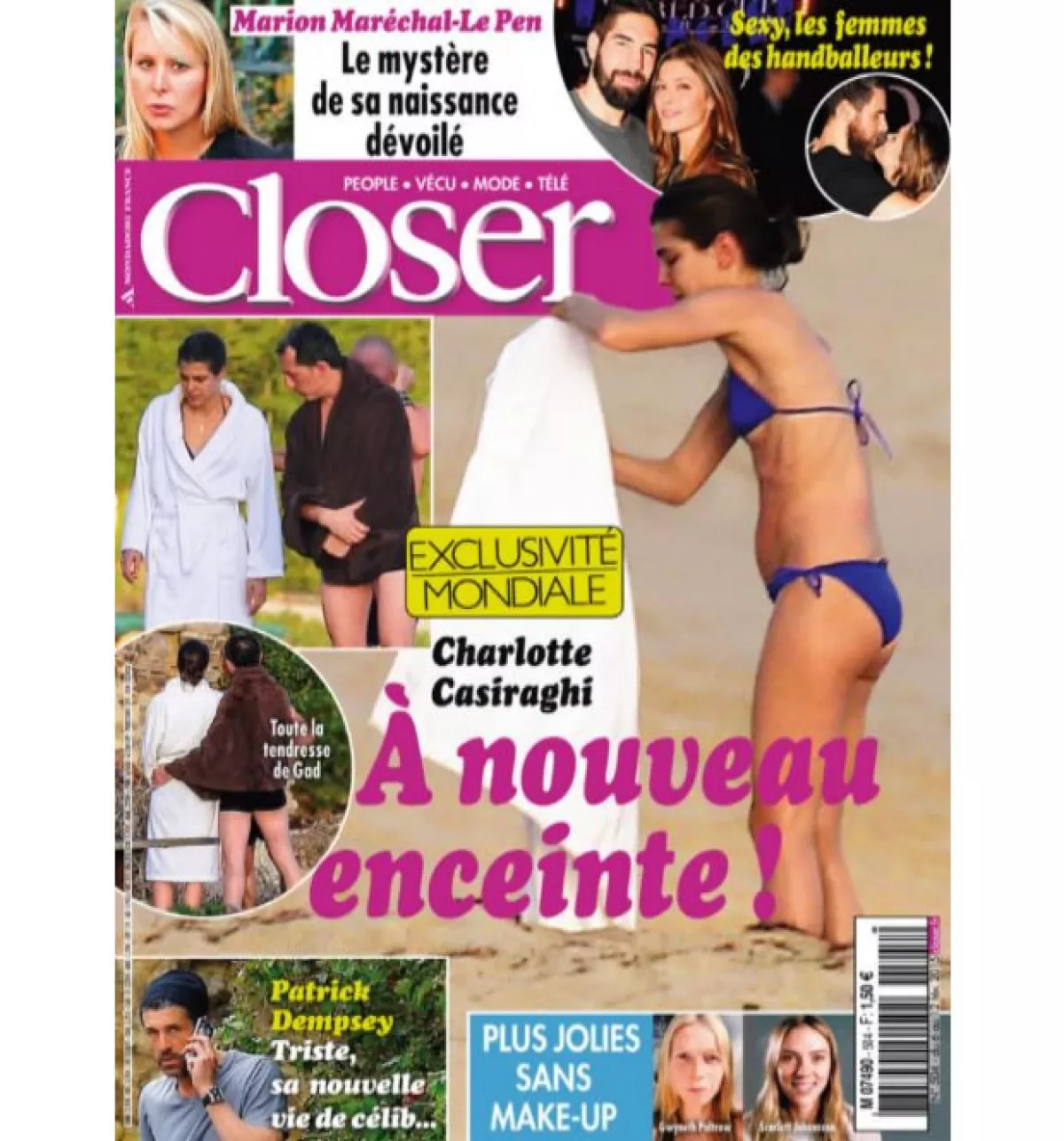 La revista francesa Closer tiene una comprometedora fotografía.