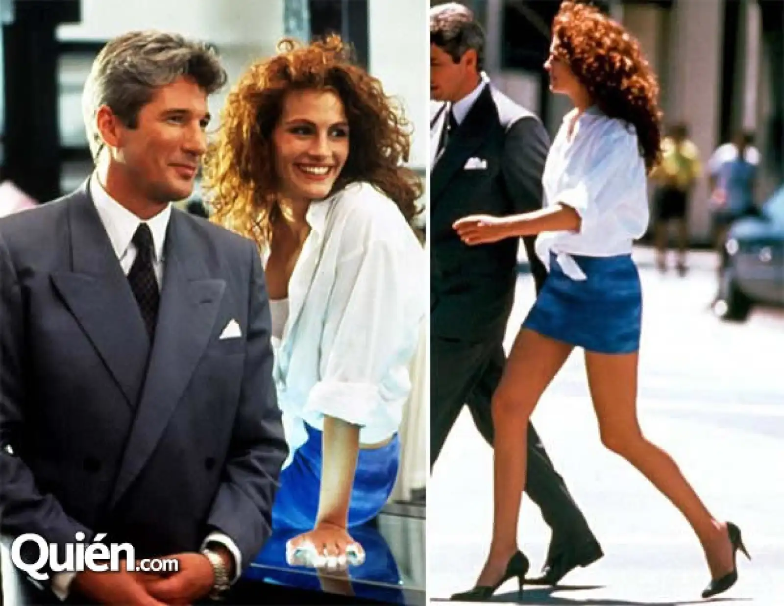 A pesar de que la película es de 1990,este outfit de Julia Roberts en Pretty Woman ¡nos encanta!