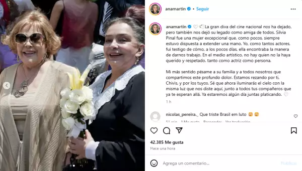 Silvia Pinal y Ana Martín