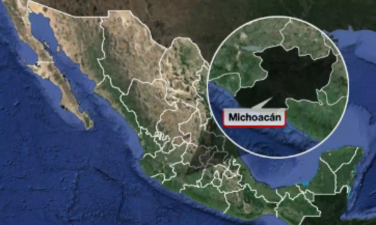 Los ataques se reportaron en Apatzingán, Morelia y Santa Ana Maya. (Foto: Google Maps)