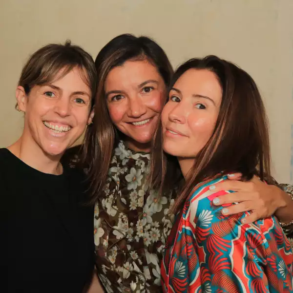 Claudia Cándano, Mercedes Abascal y María Torres