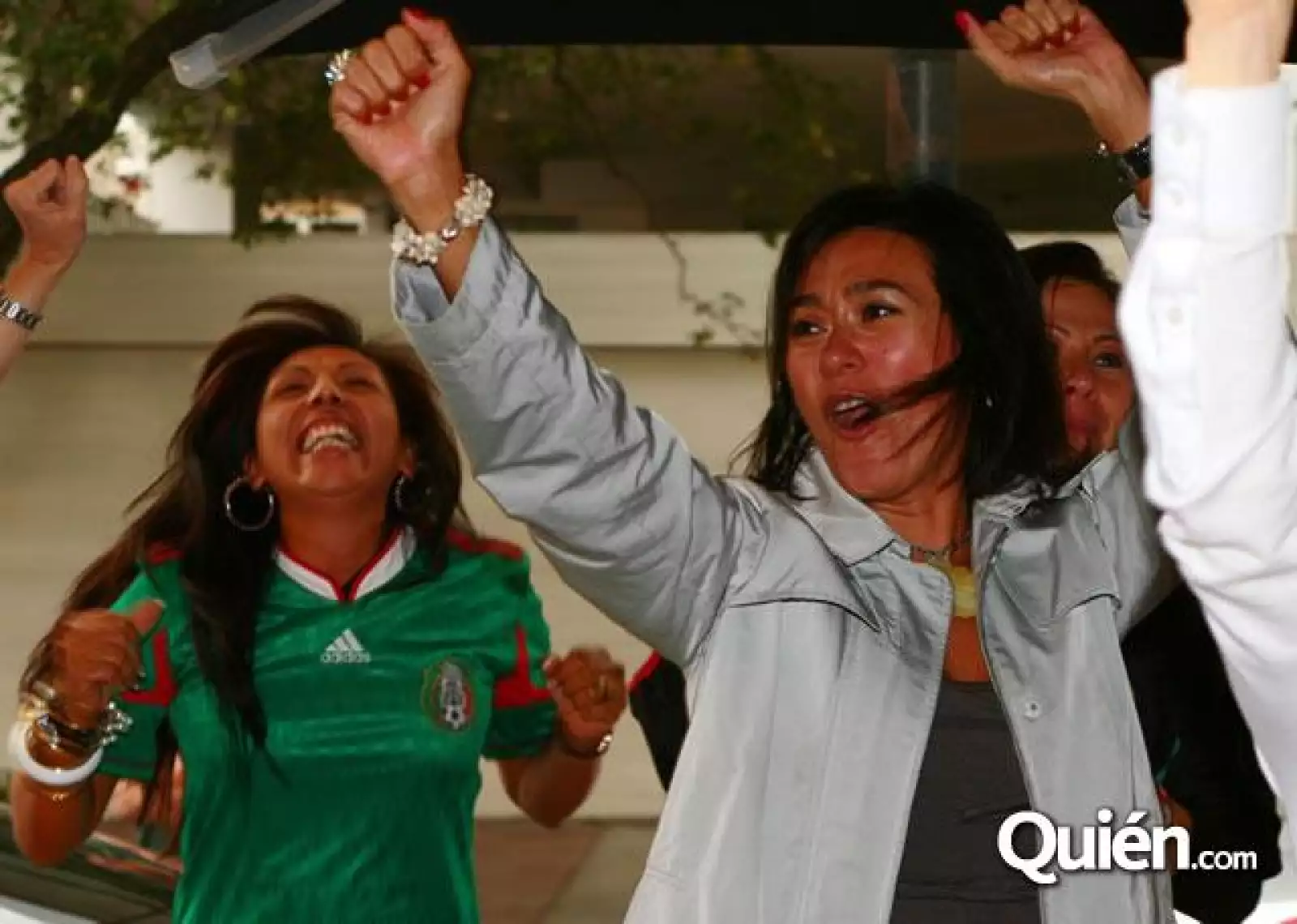 Ambiente Partido México Francia Polanco