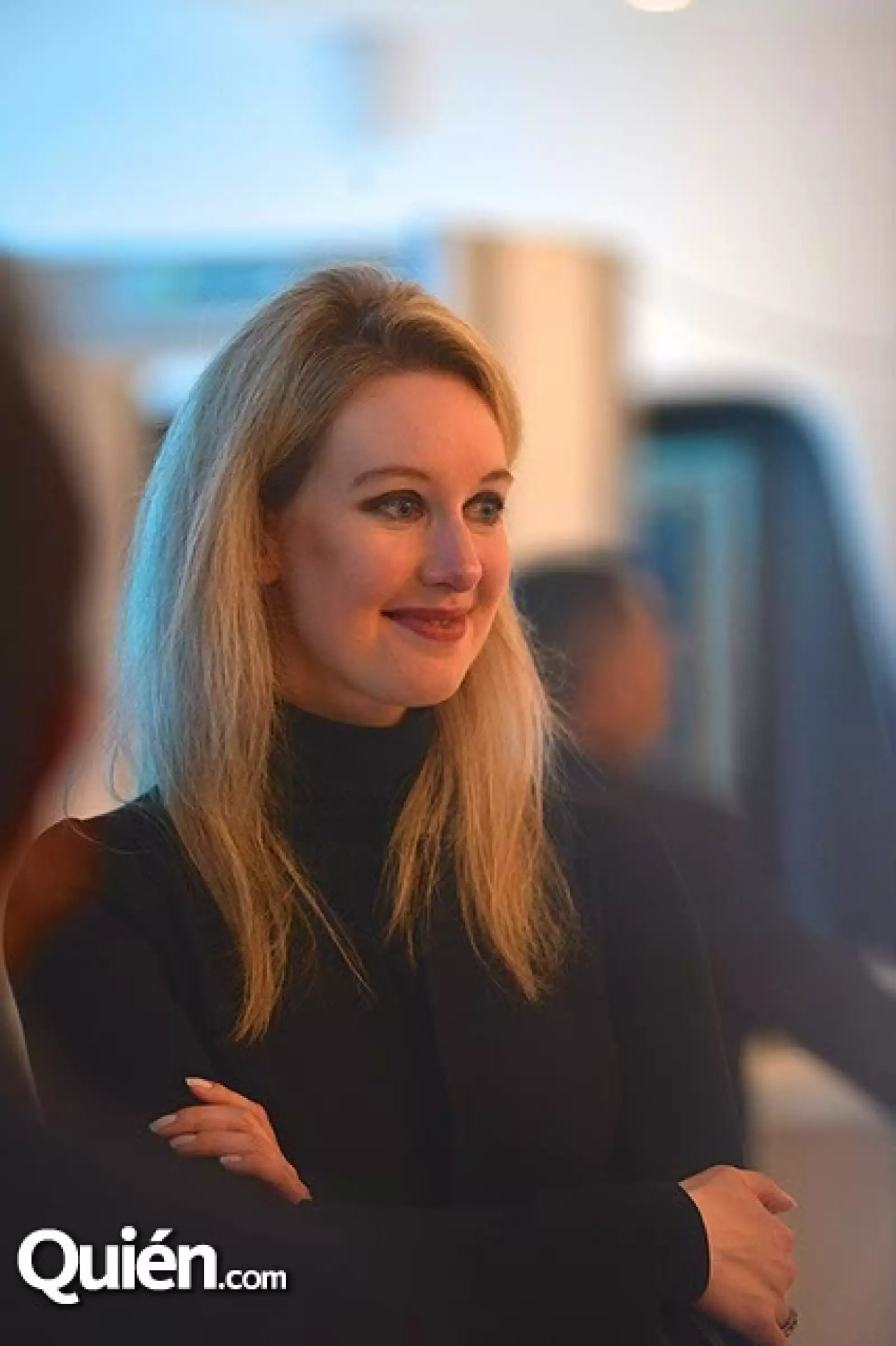 Elizabeth Holmes.