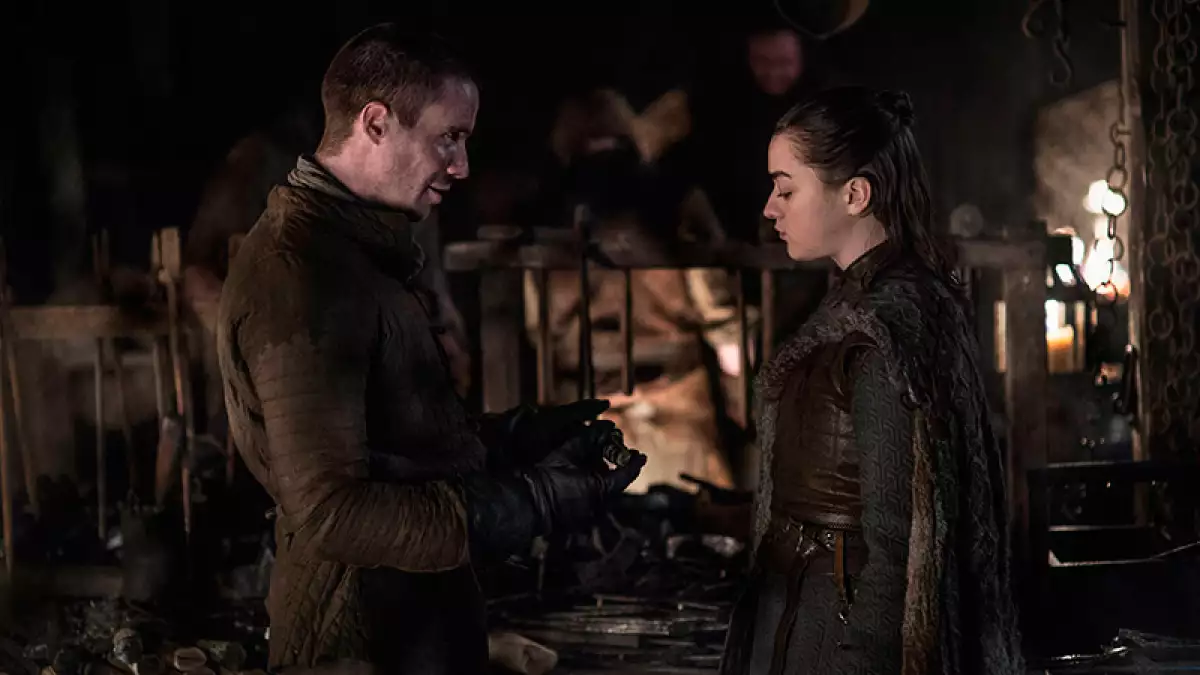 Arya Stark y Gendry