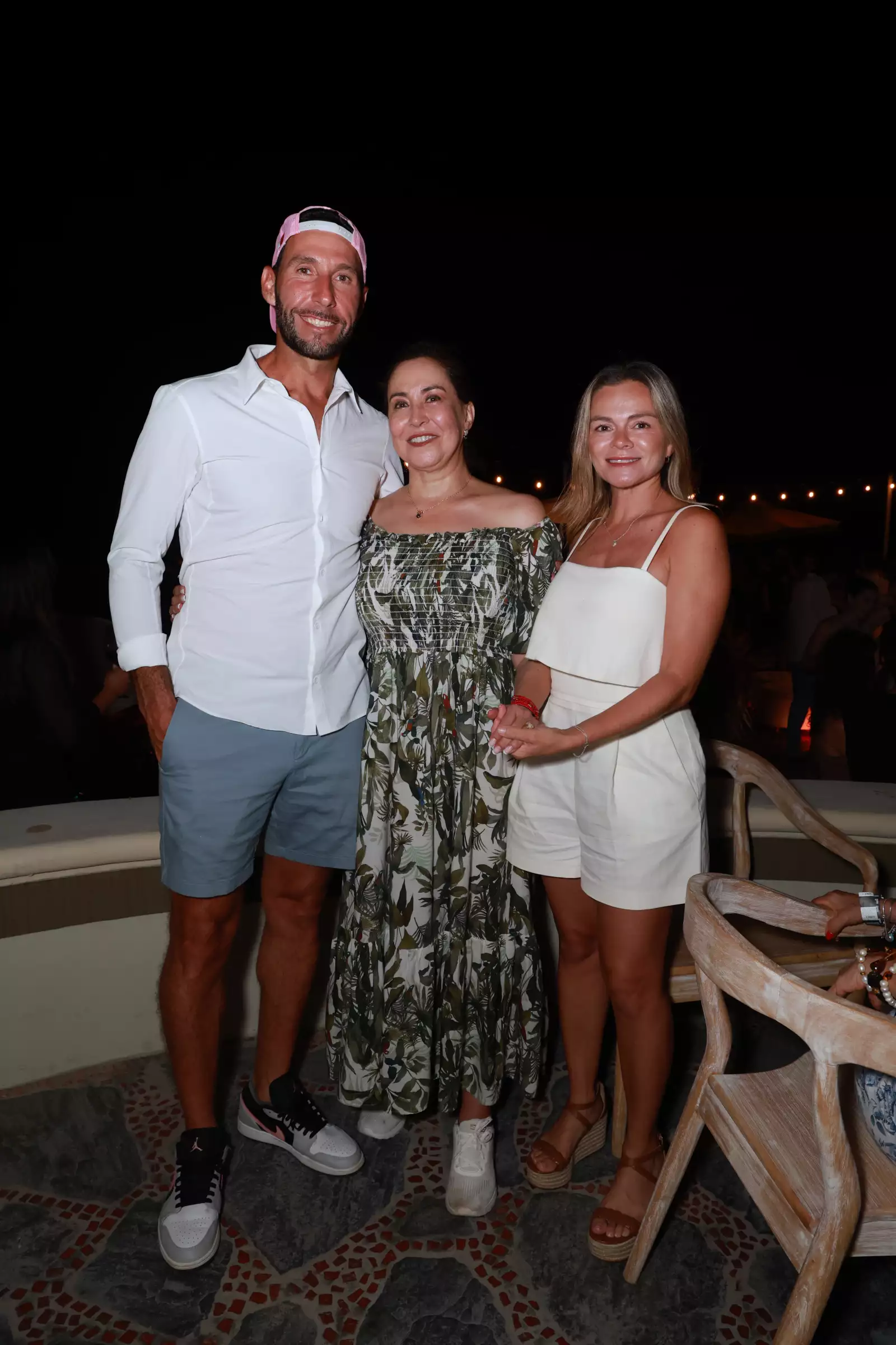 Santiago Fernández, Georgina Ontiveros y Lisette Beverido
