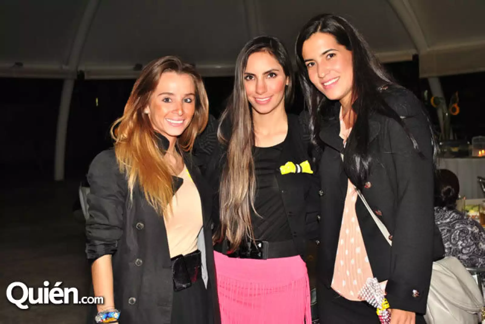 Fernanda Espinoza, Carmina Rodríguez y Regina Hurtado