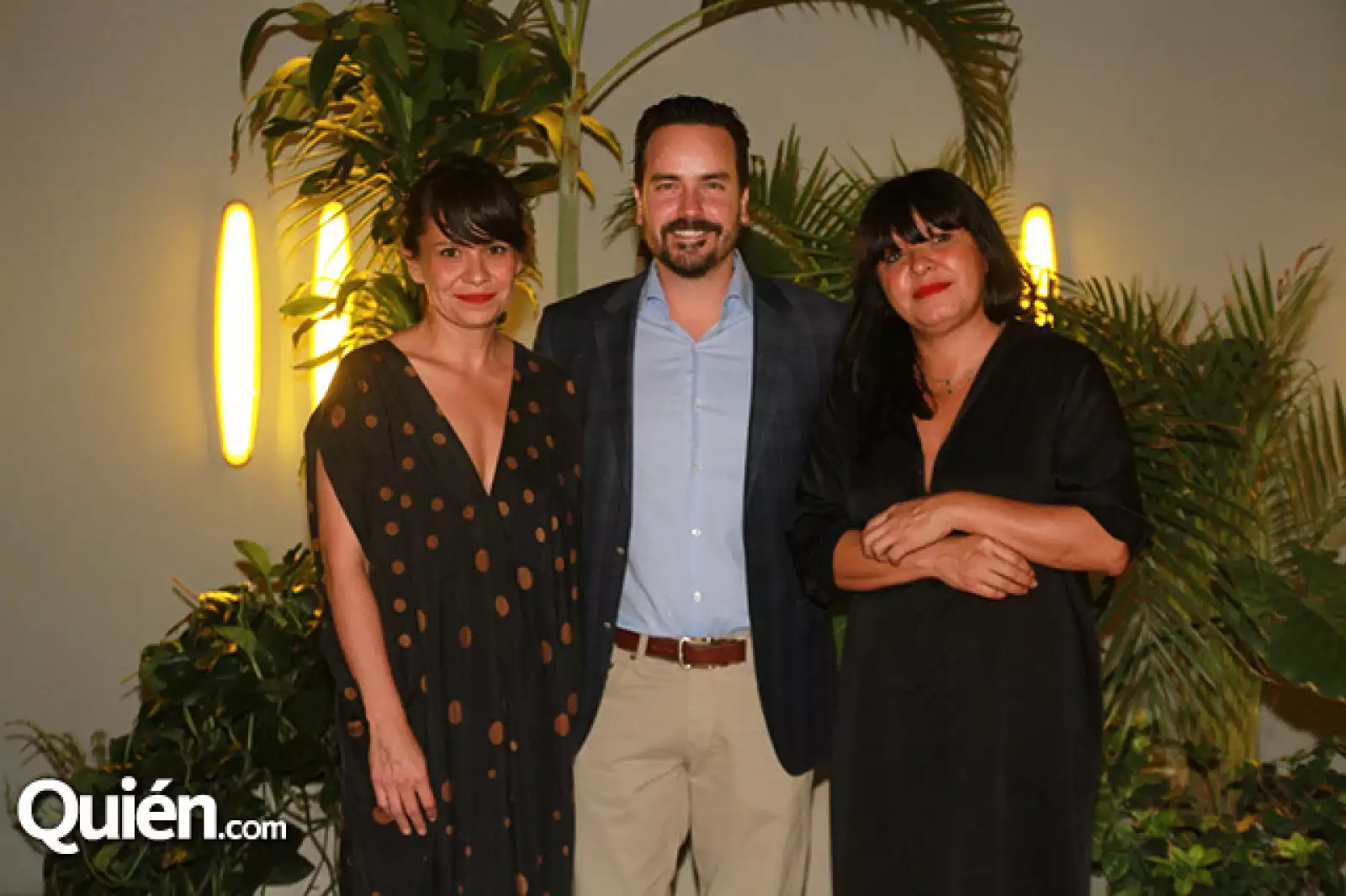 Renata Franco, Hans Backhoff Guerrero y Julia Franco