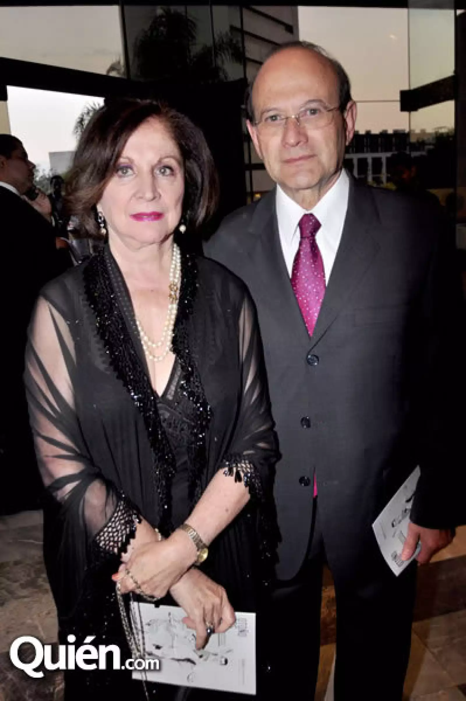 María Eugenia Rangel de Peña y Fernando Peña