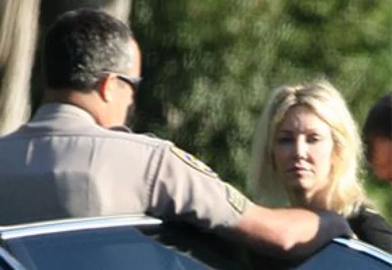 La actriz permaneció unas horas en la cárcel por manejar bajo los efectos de antidepresivos.