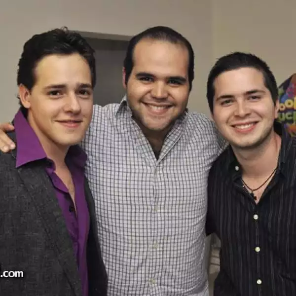 Jan Haas,Jorge Cervantes y Gerardo Garza