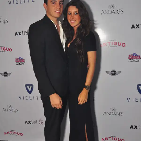 Alex Fernández y Alexia Hernández