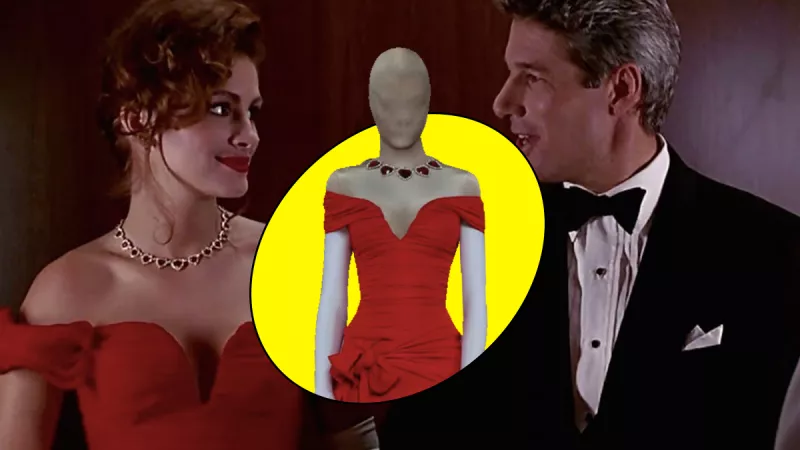 Vetements crea su propia versión del vestido rojo de Julia Roberts en Pretty Woman. 