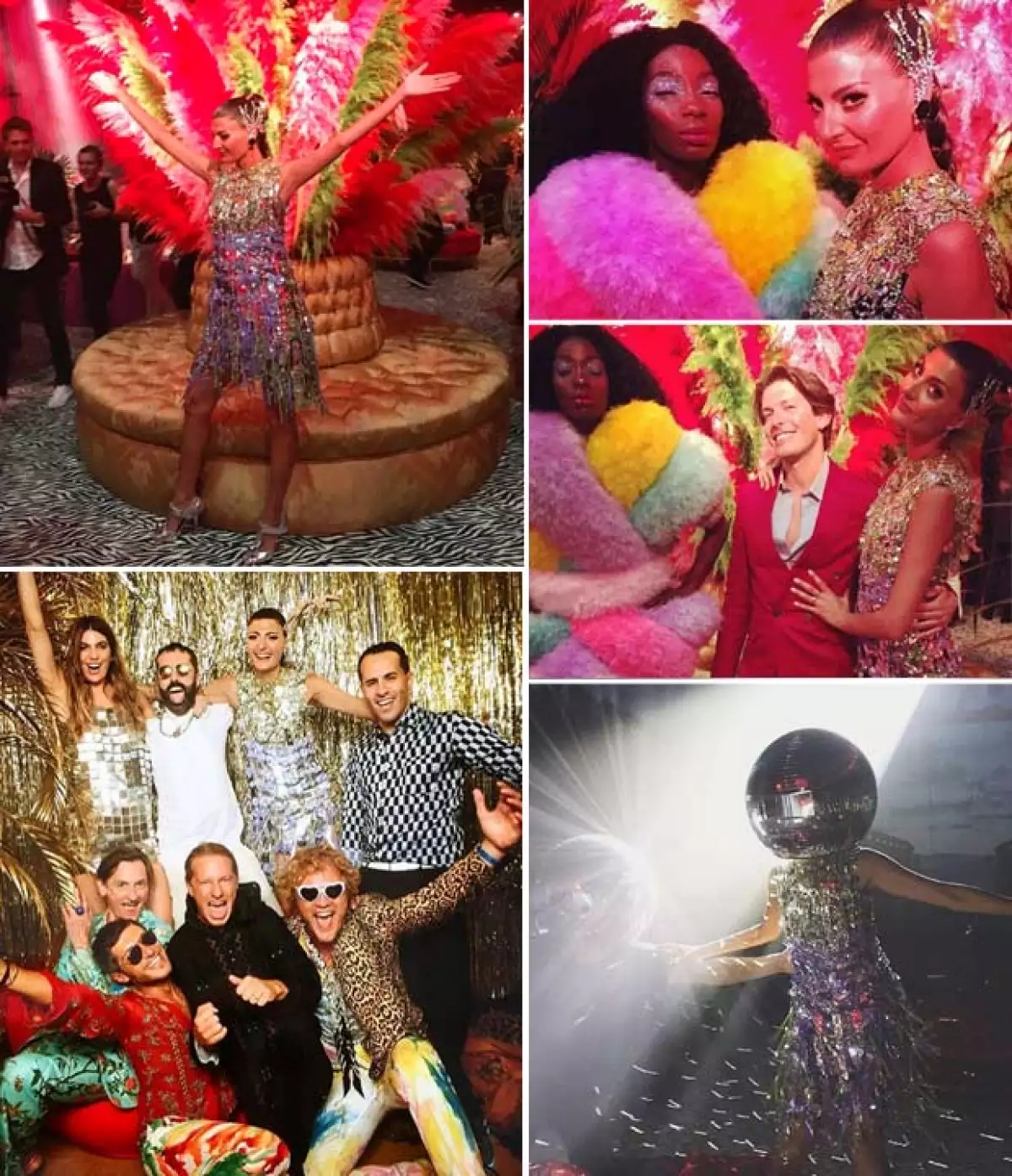 Muy colorida y extravagante, así fue la boda de la stylist y editora de moda.