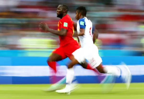 Romelu Lukaku Russia 2018