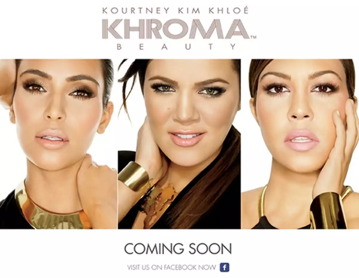 Aunque aún no es lanzada, la nueva línea de cosméticos de las hermanas les ha costado dos demandas por el nombre con el que la bautizaron: Khroma.