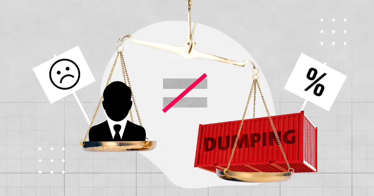 ¿Qué es el dumping en el comercio internacional?