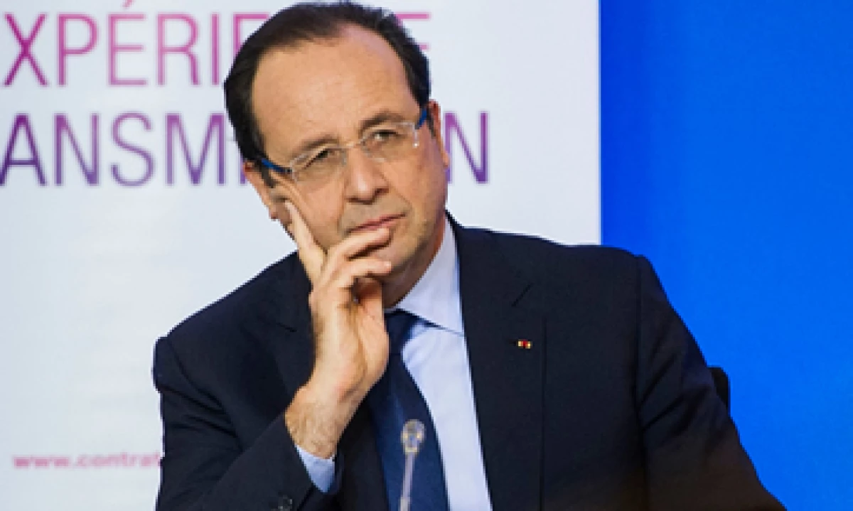 Hollande destacó los datos como un primer resultado en línea con su compromiso. (Foto: Reuters)