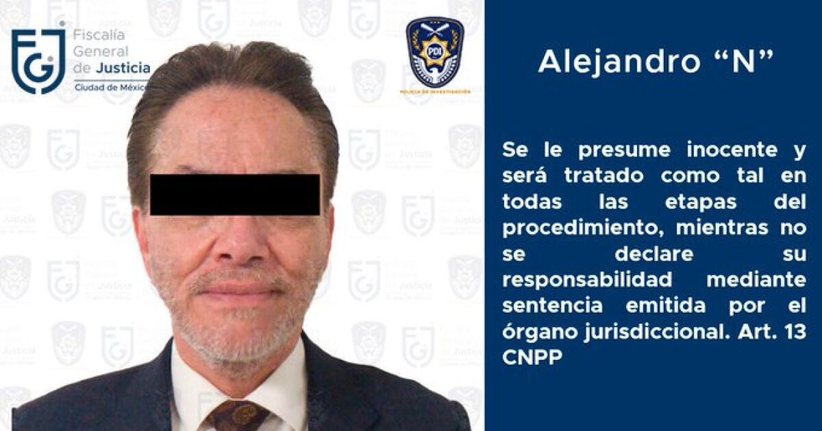 Alejandro del Valle, accionista de Interjet, es detenido en la Ciudad de México
