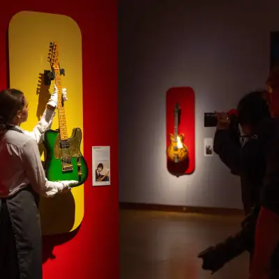 Dos guitarras emblemáticas de exintegrante de The Smiths alcanzaron cifras millonarias en subasta