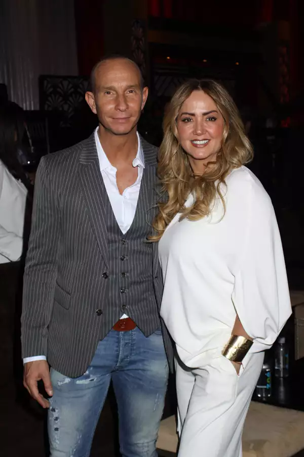 Erik Rubín y Andrea Legarreta