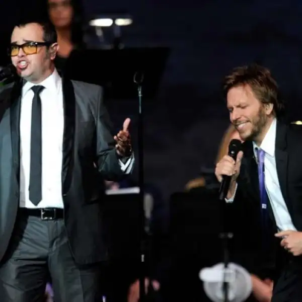 Noel y Aleks también deleitaron al tenor.