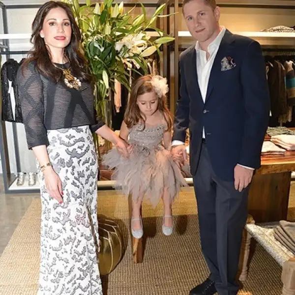 Bárbara,Sophie y Alex Schwarz.