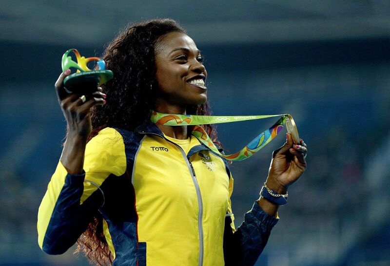 Caterine Ibargüen Salto de Longitud