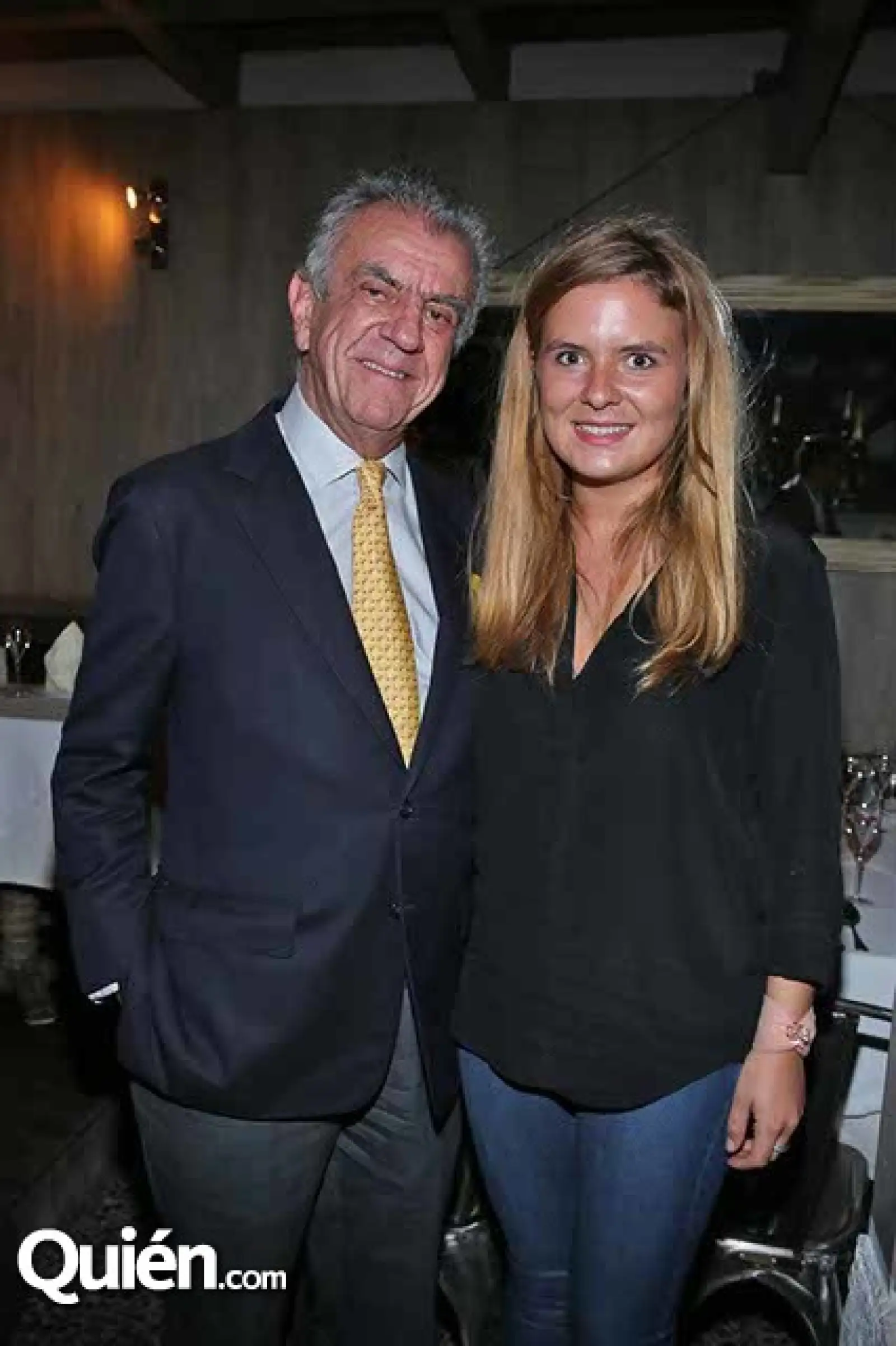 Rodrigo Rivero Lake y Anne Fleur