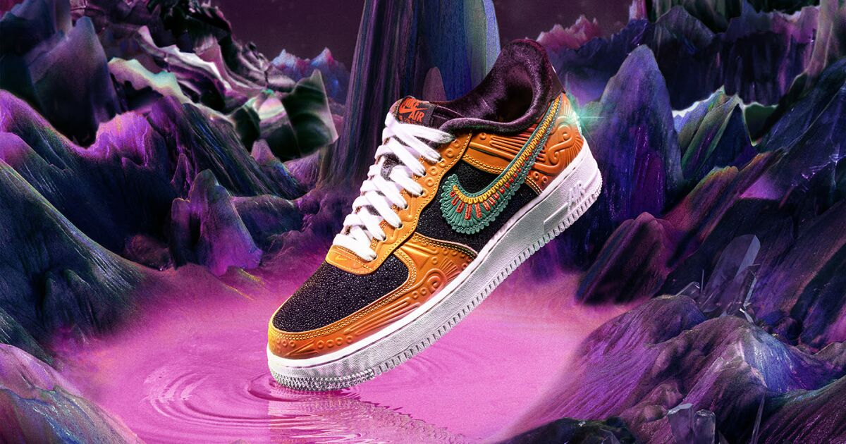 Nike dia de muertos 80 clearance