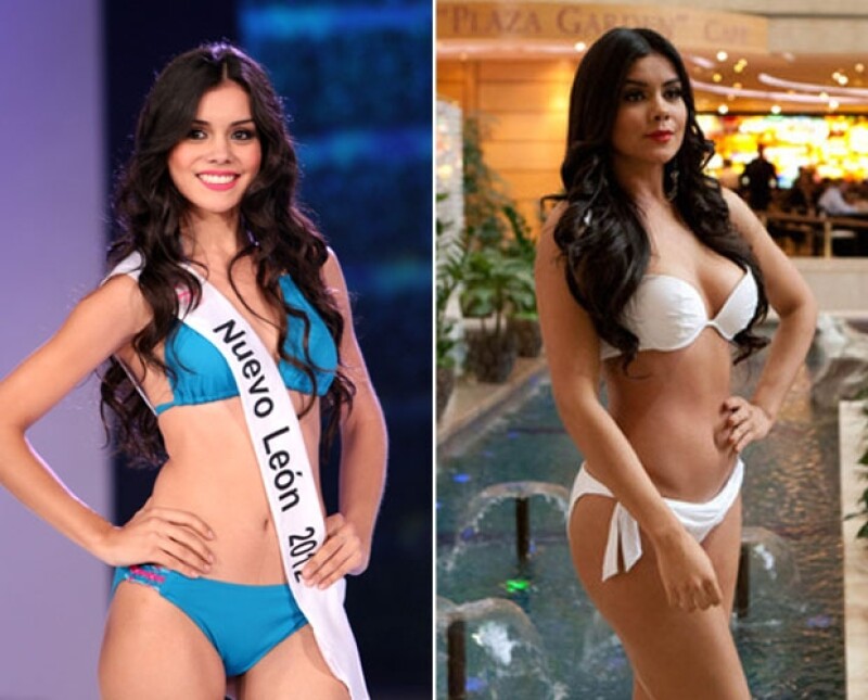 La representante de México en Miss Universo Moscú ha cambiado considerablemente desde que obtuvo el título de Nuestra Belleza México 2012.