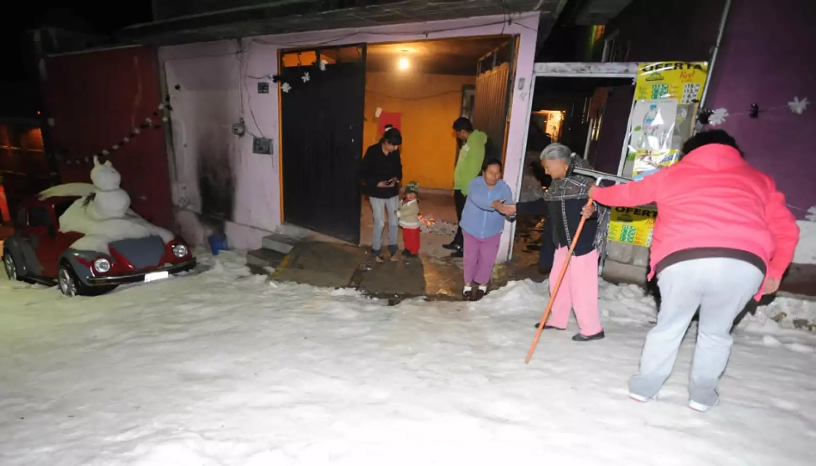 Cuajimalpa afectados granizo